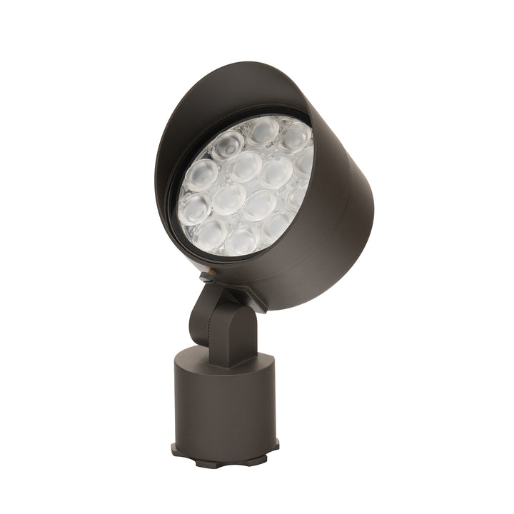 Power Accent Colorscaping in Bronze on Brass by WAC Lighting