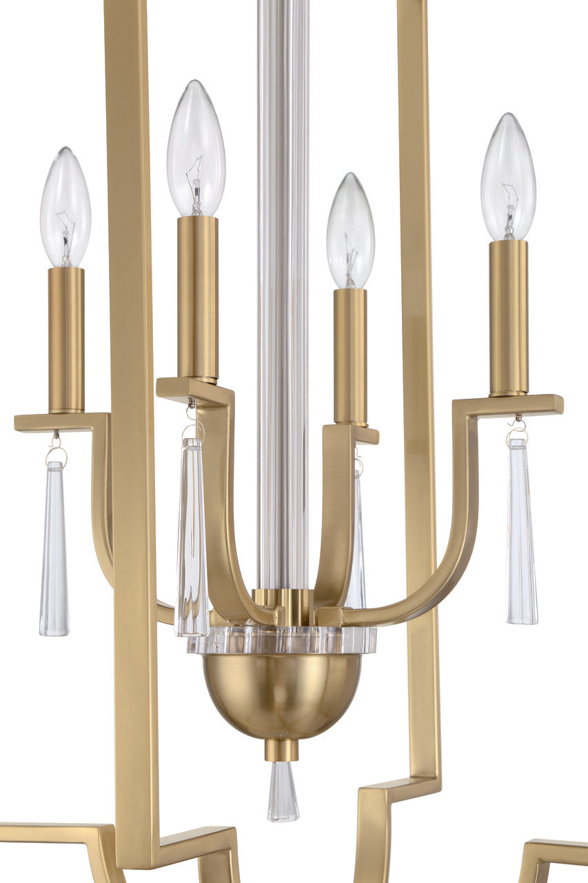 Fortuna 4-Light Foyer Pendant by Craftmade - view 6