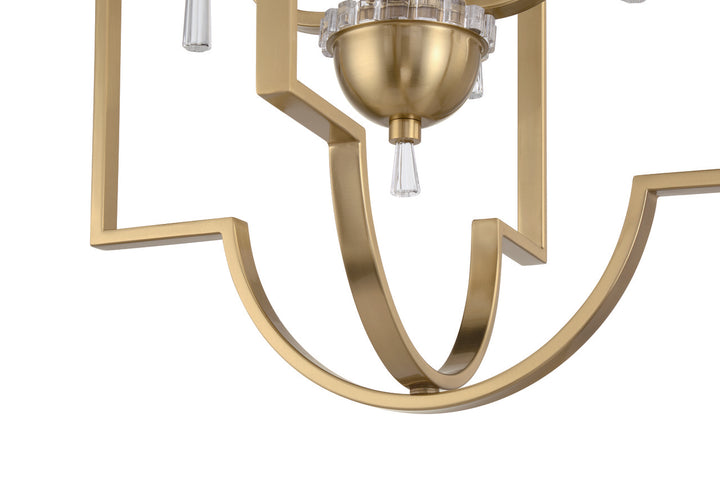 Fortuna 4-Light Foyer Pendant by Craftmade - view 7