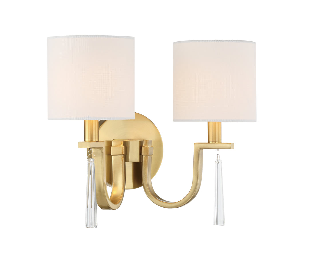 Fortuna Wall Sconce, 2-Light, by Craftmade