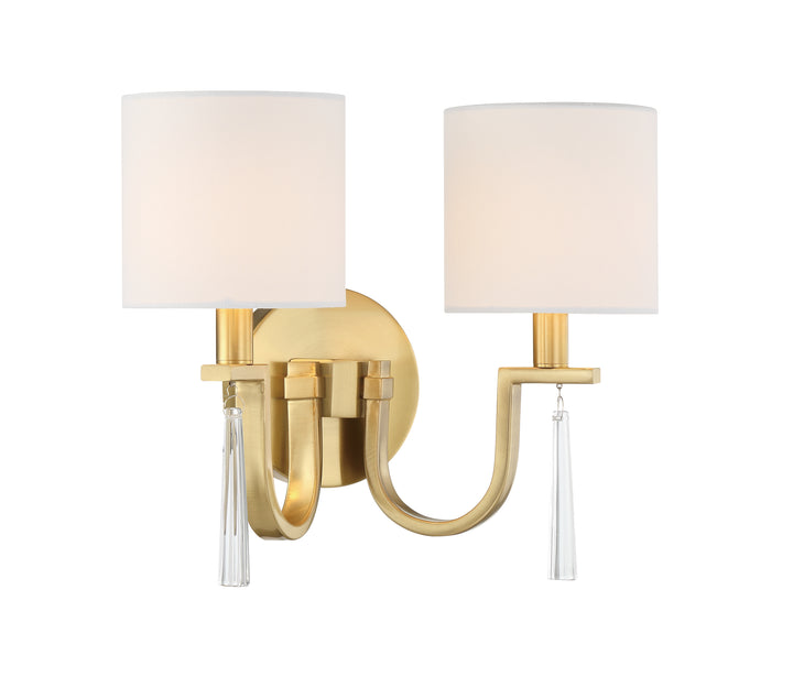 Fortuna Wall Sconce, 2-Light, by Craftmade