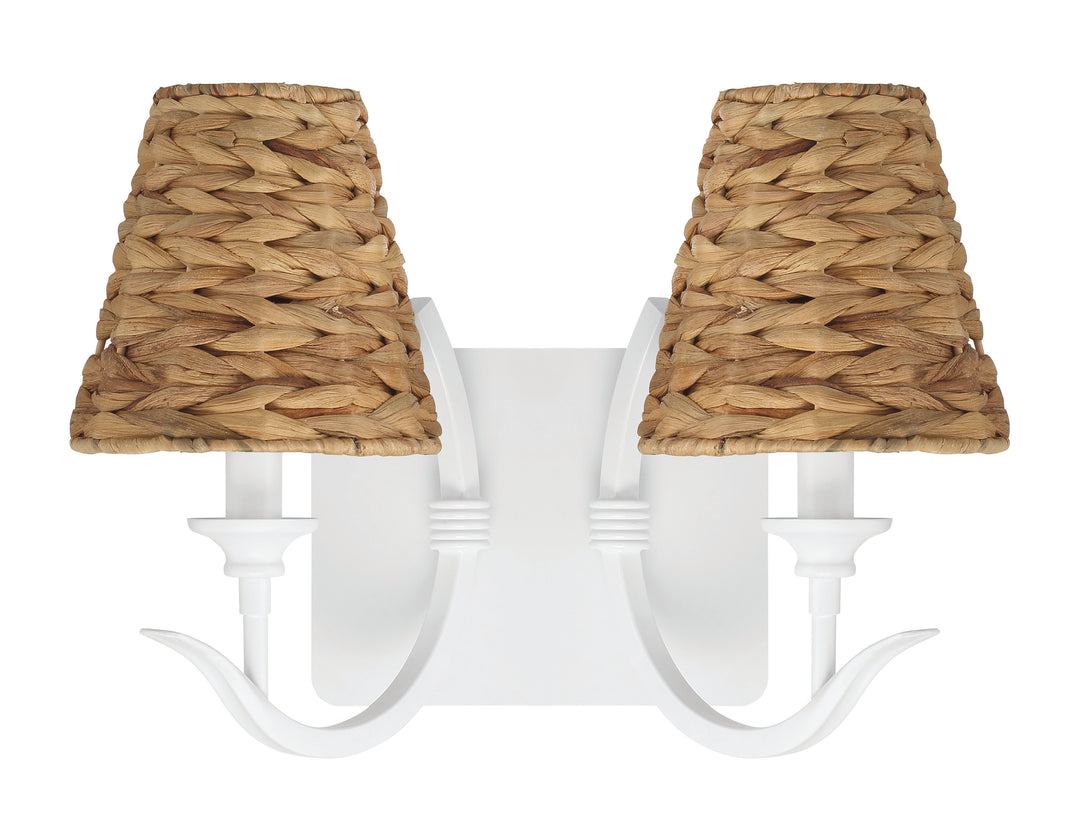Kokomo Wall Sconce in Matte White by Craftmade