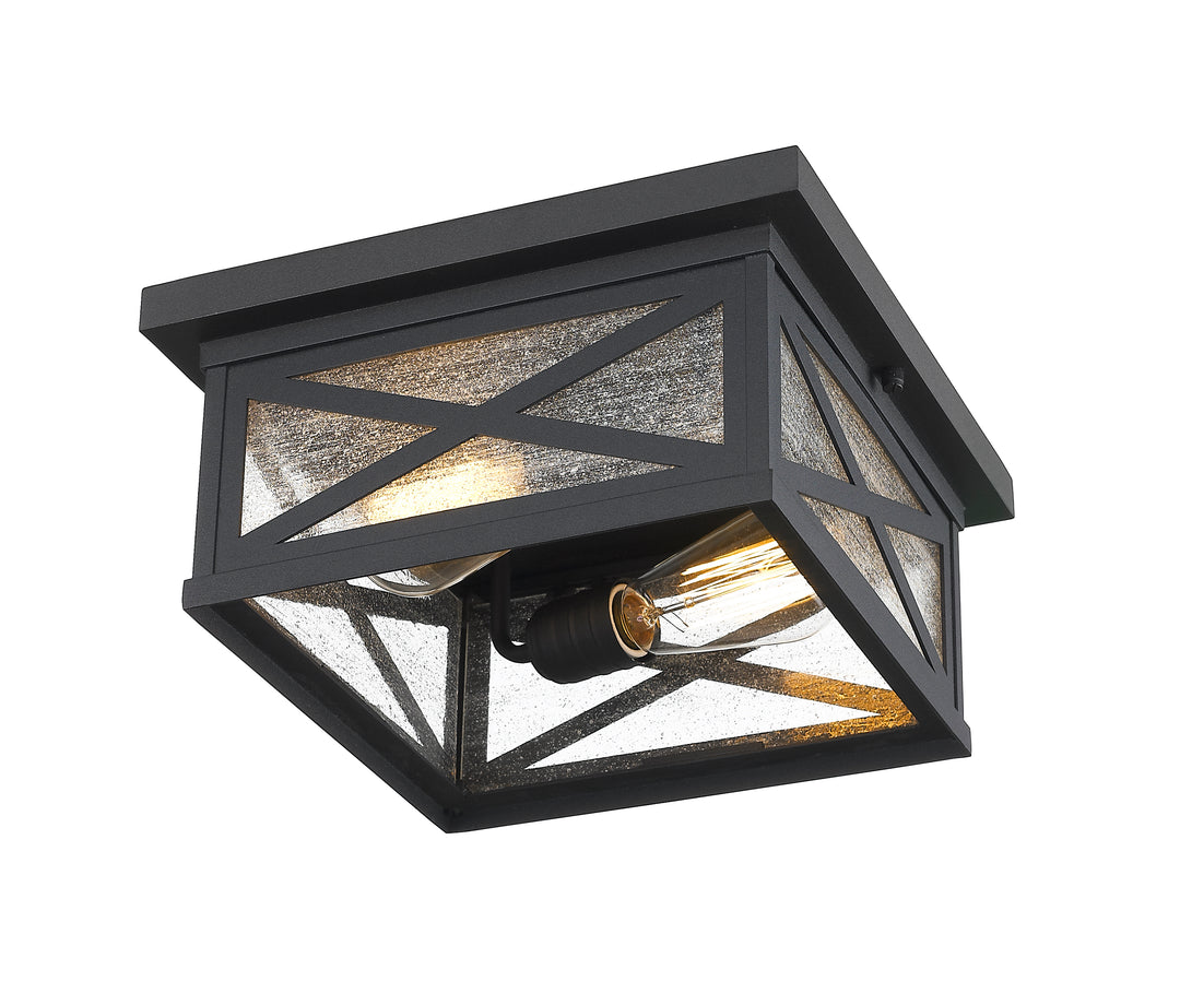 Brookside - 2 Light Outdoor Flush Mount