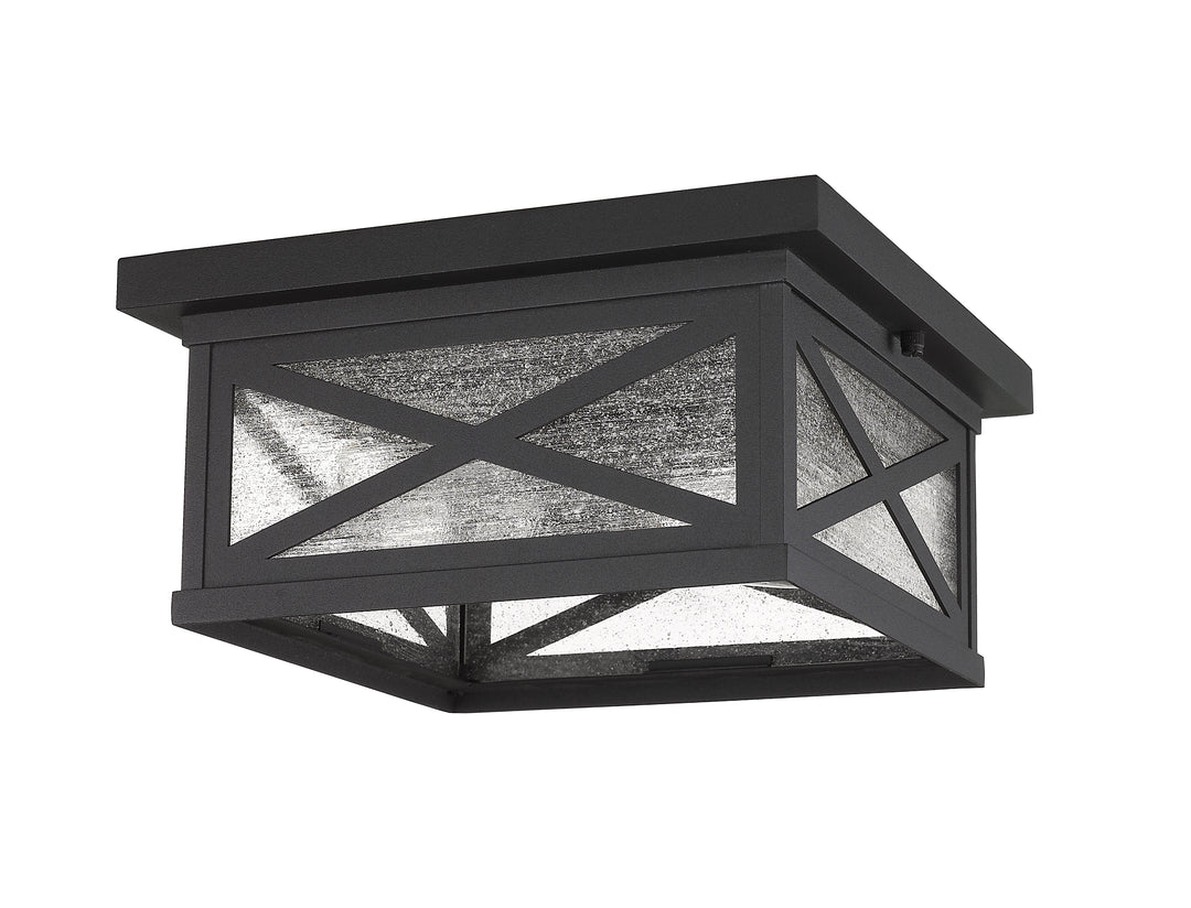 Brookside - 2 Light Outdoor Flush Mount