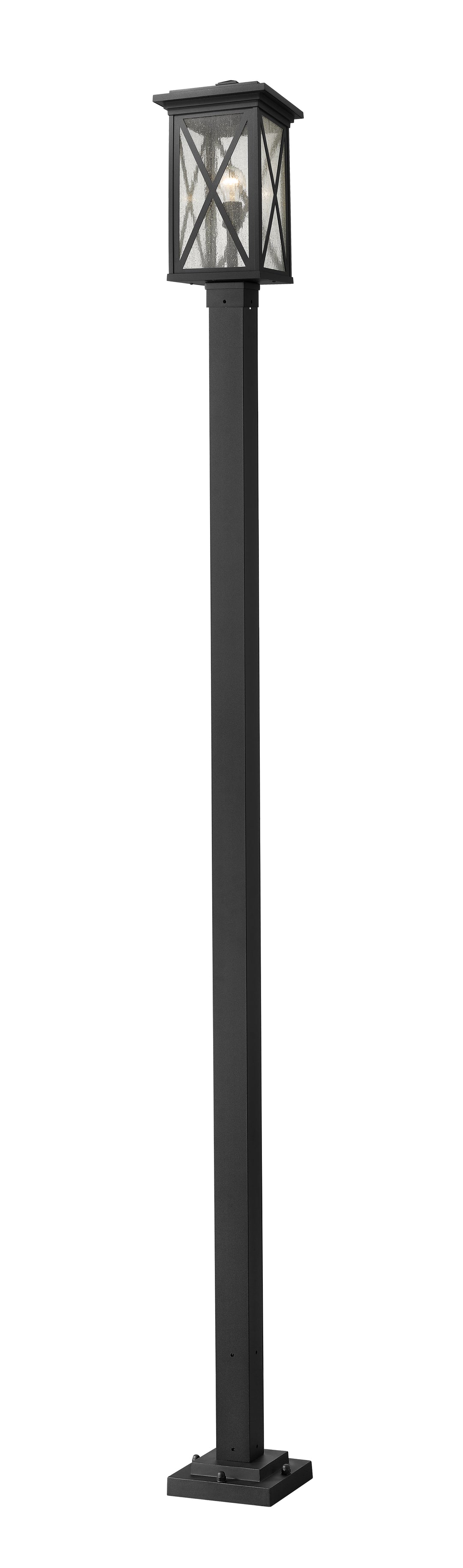 Brookside - 1 Light Outdoor Post Light (583PHMS-536P)