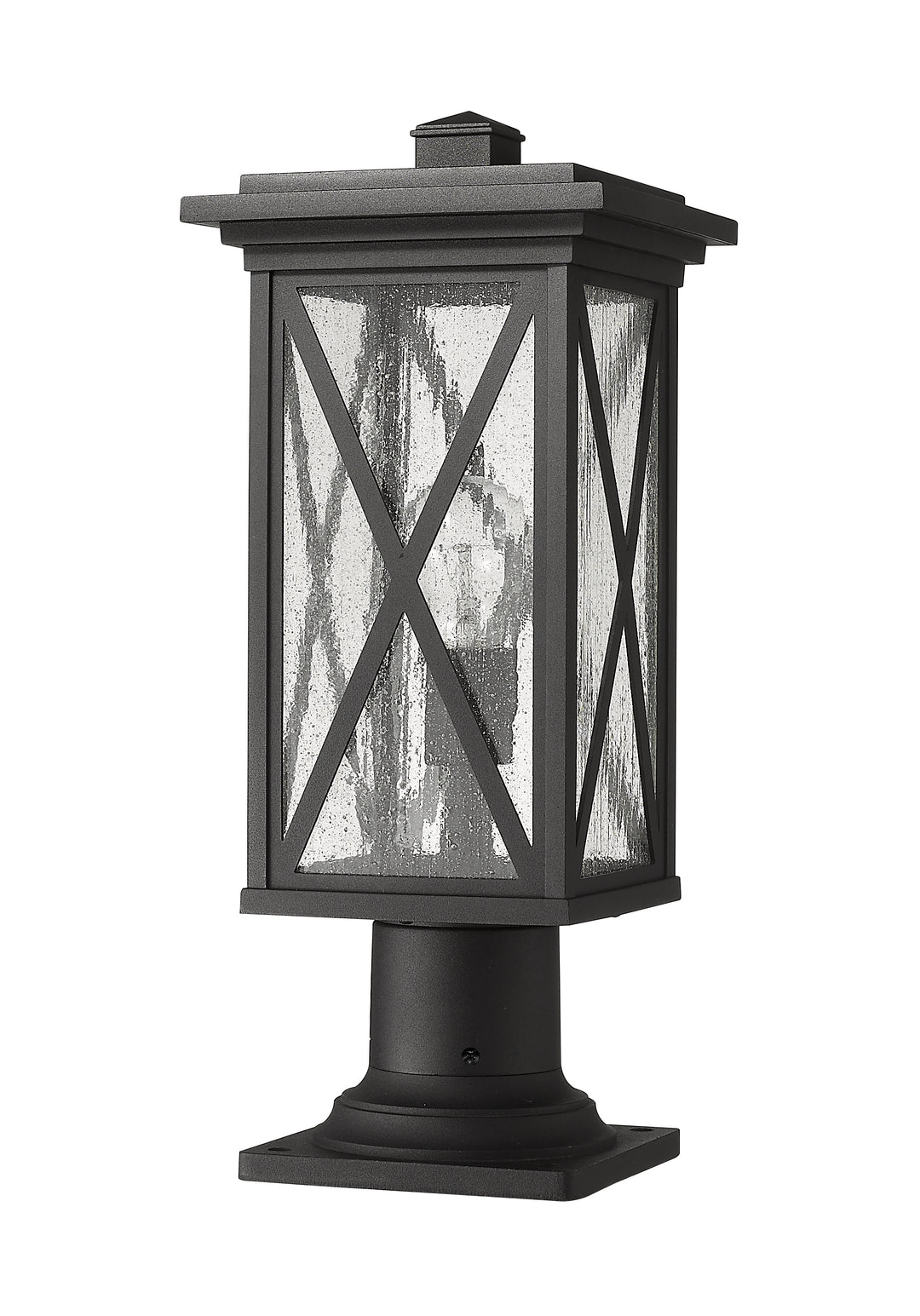 Brookside - 1 Light Outdoor Pier Mount Light
