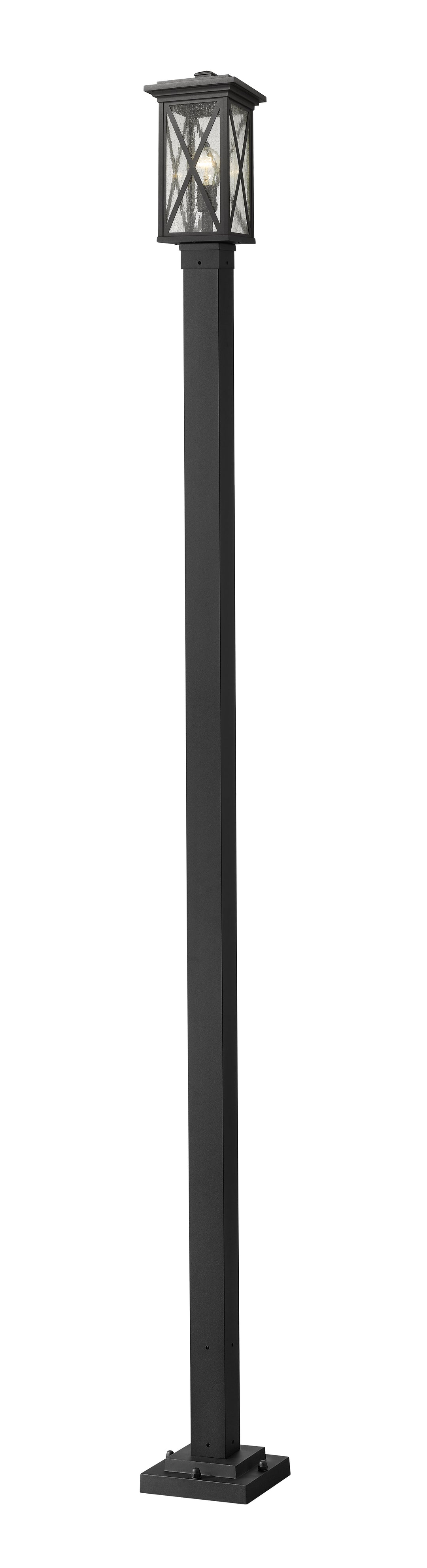 Brookside - 1 Light Outdoor Post Light (583PHMS-536P)