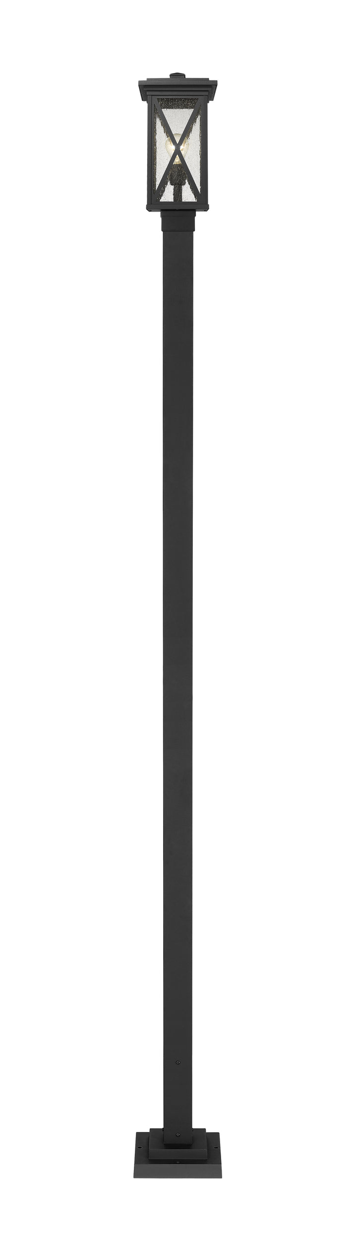 Brookside - 1 Light Outdoor Post Light (583PHMS-536P)