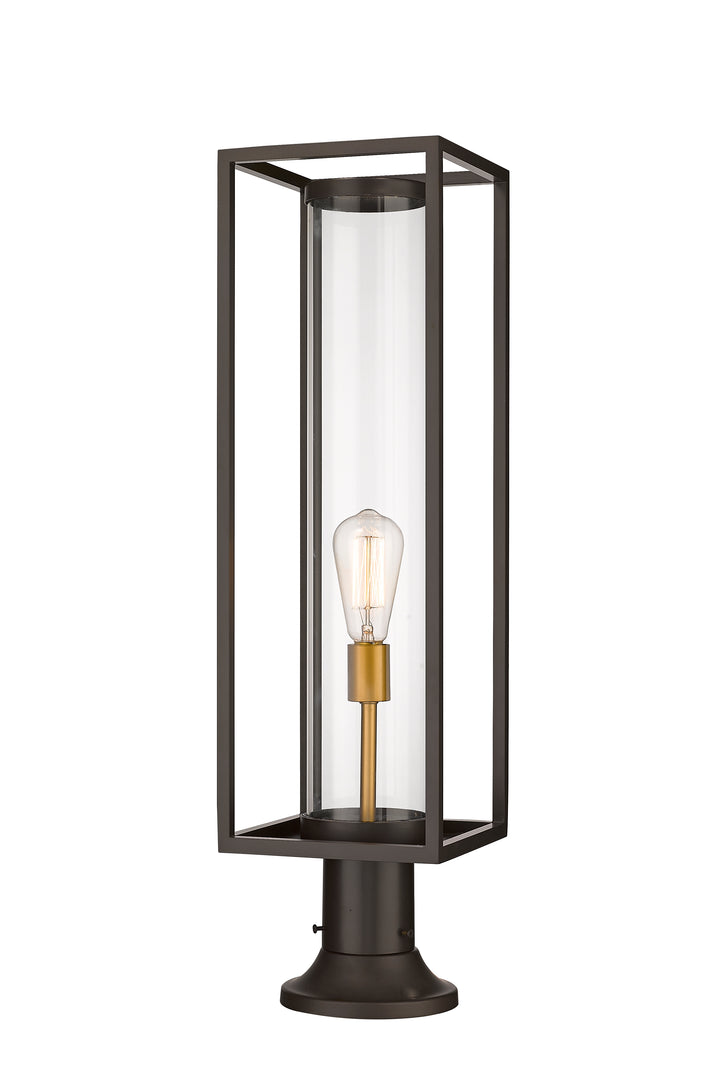Dunbroch - 1 Light Outdoor Pier Mount Light (584PHBR-553PM)