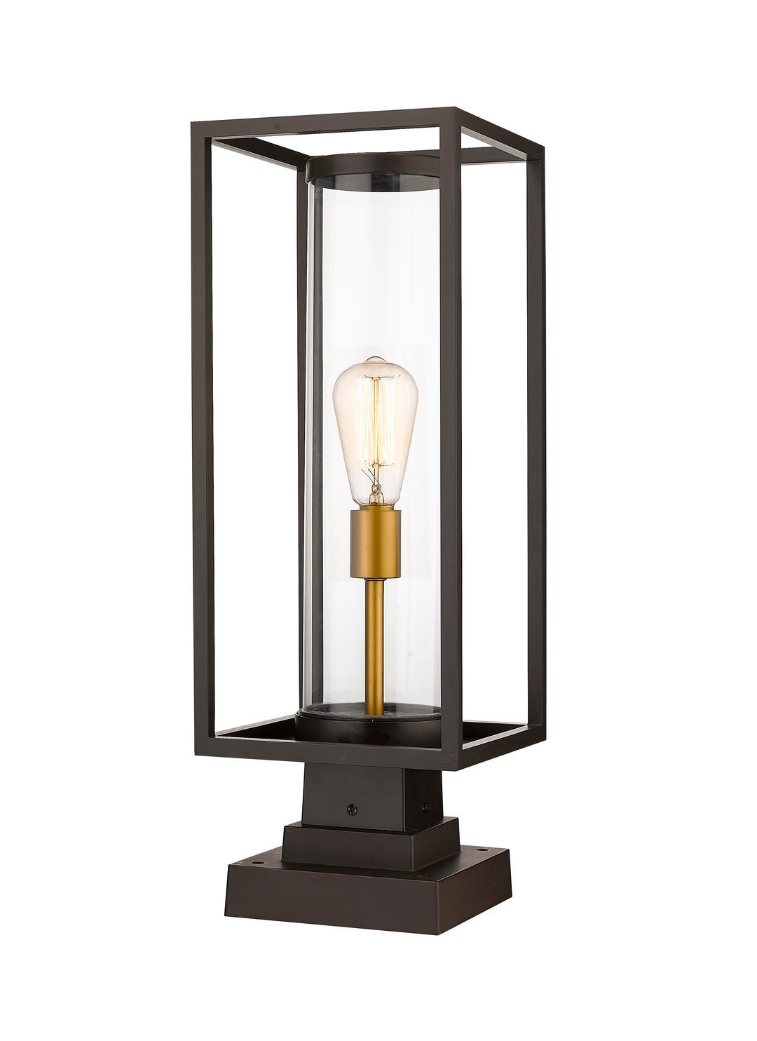 Dunbroch - 1 Light Outdoor Pier Mount Light (584PHMS-SQPM)