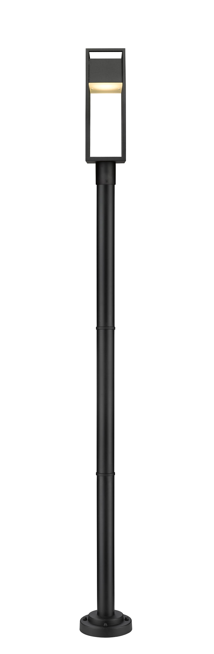 Barwick - LED 1 Light Outdoor Post Light (585PHMR-567P-BK)