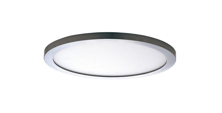 Wafer RD LED Surface Mount White / Satin Nickel