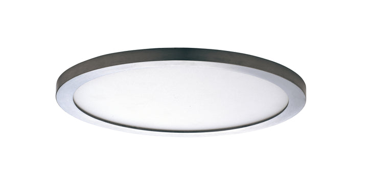 Wafer RD LED Surface Mount White / Satin Nickel