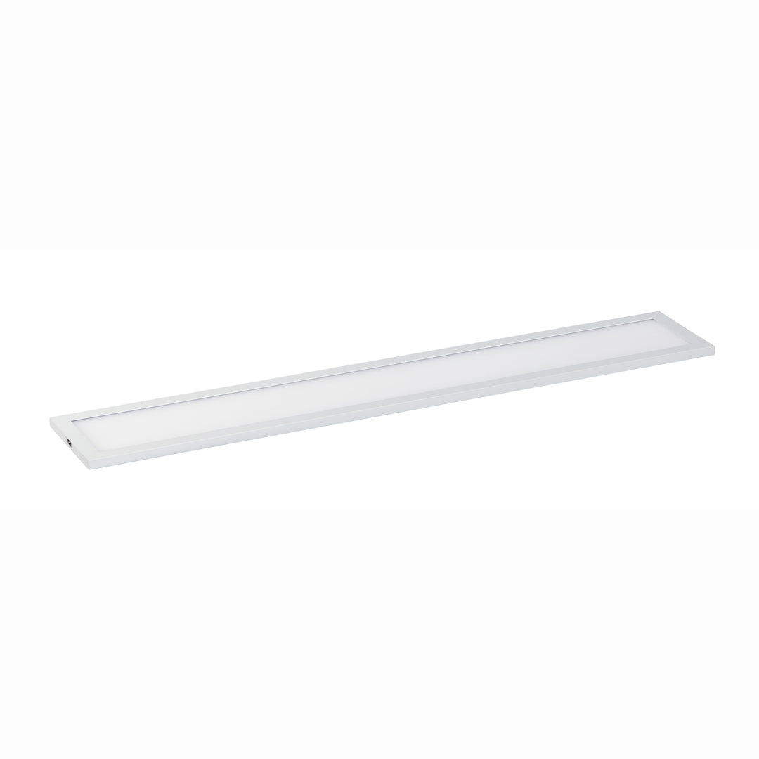 Wafer 4.5"x24" Linear LED Surface Mount 3000K White / White