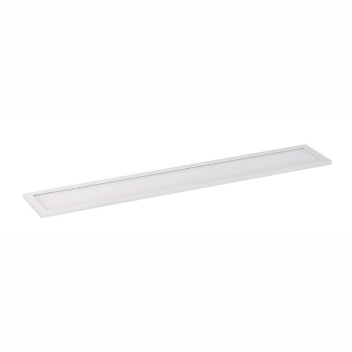 Wafer 4.5"x24" Linear LED Surface Mount 4000K White / White