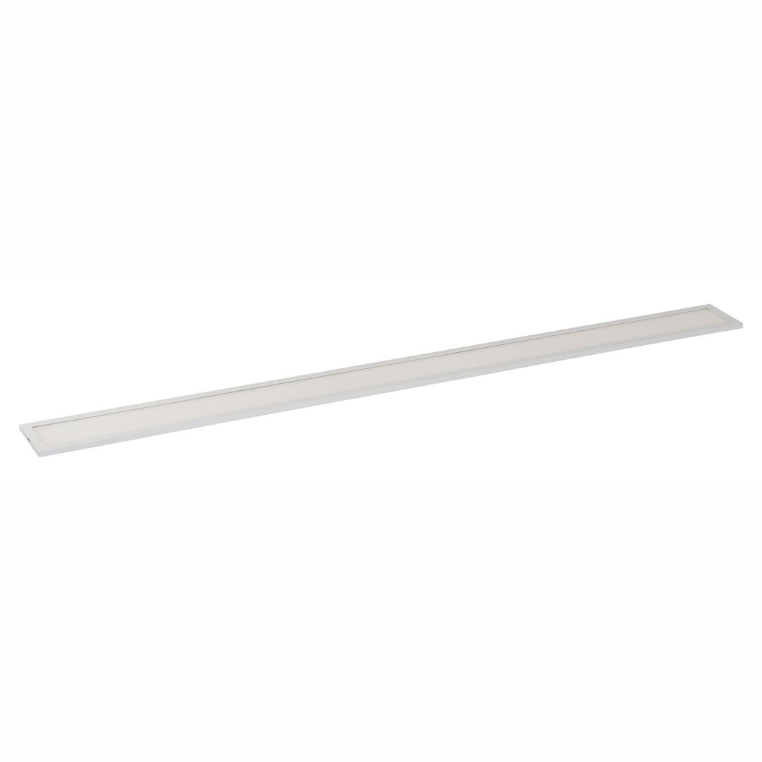 Wafer 4.5"x48" Linear LED Surface Mount 4000K White / White