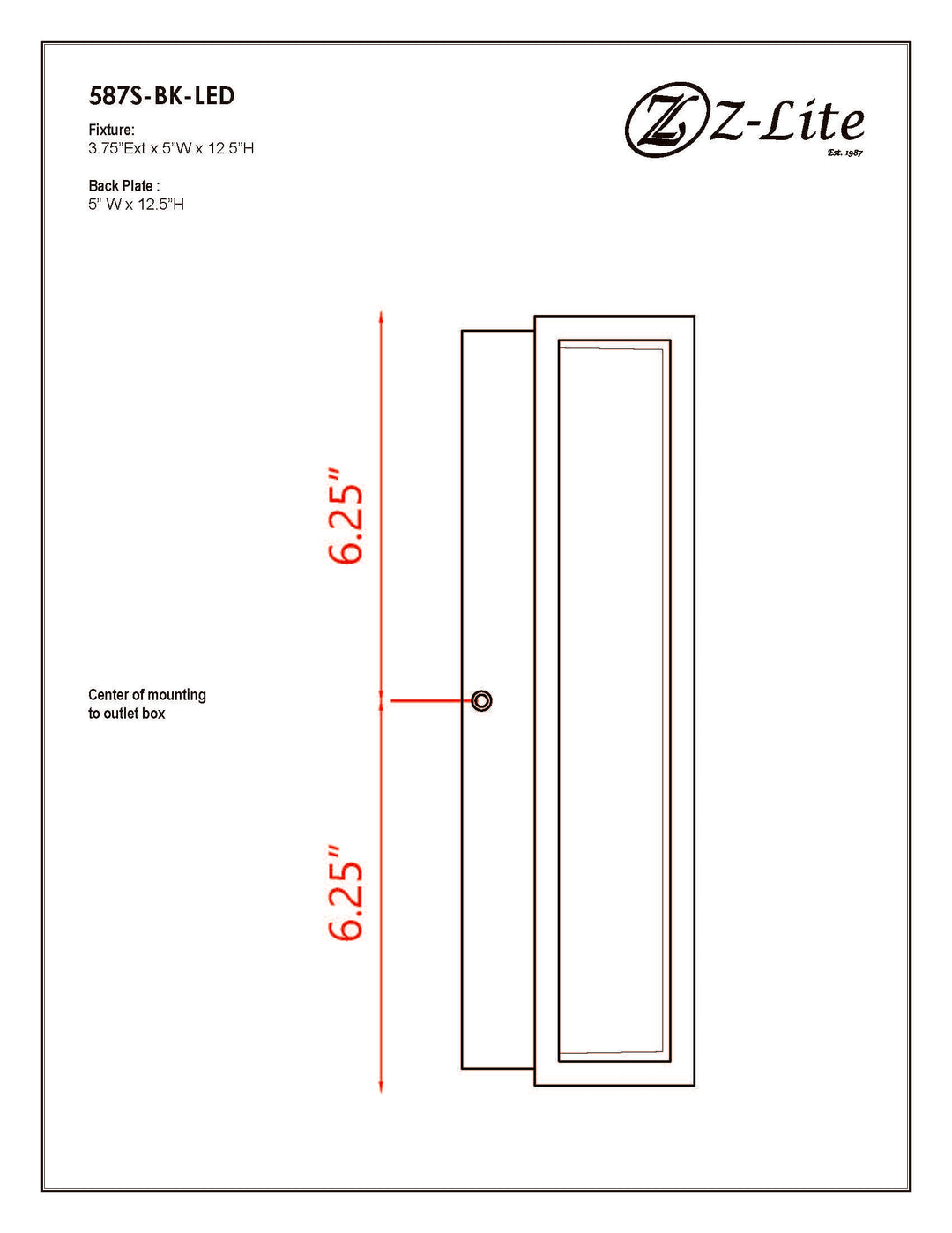 Baden Outdoor - LED 1 Light Outdoor Wall Light