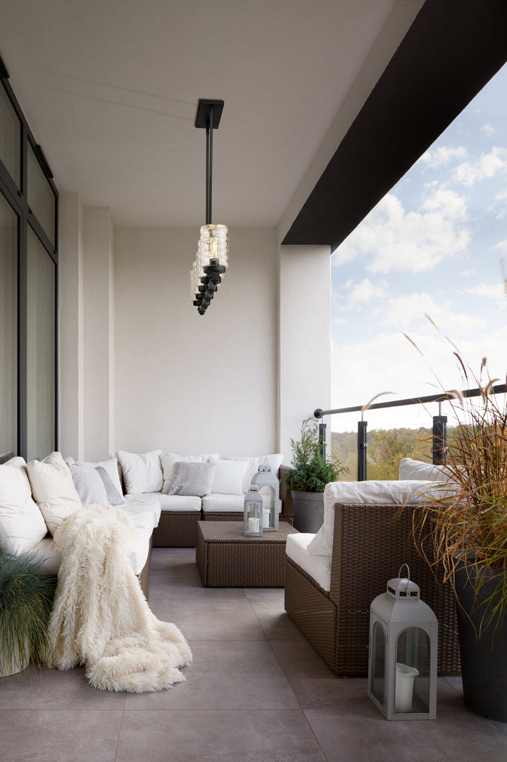 Tahoe - 5 Light Outdoor Linear Chandelier