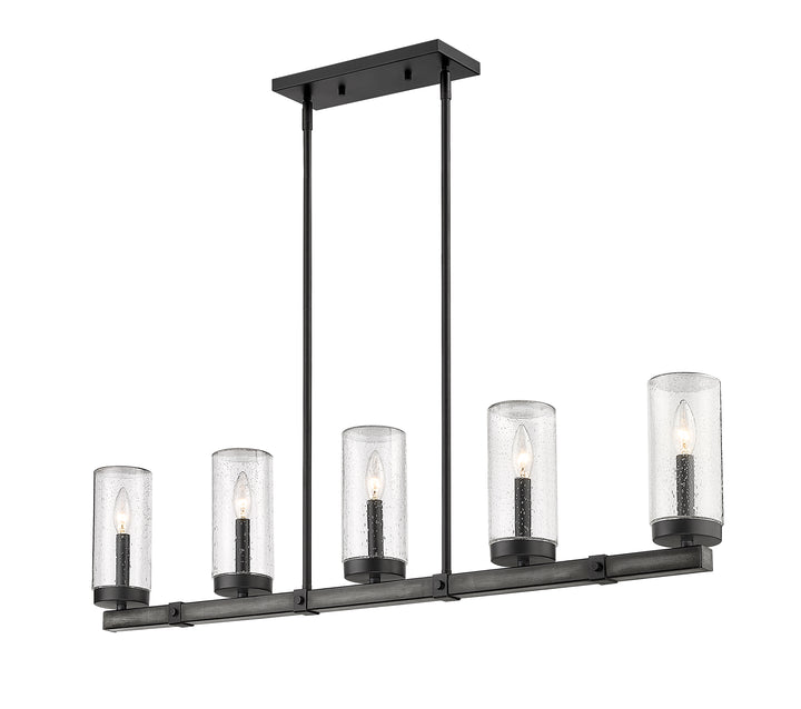 Marlow - 5 Light Outdoor Linear Chandelier