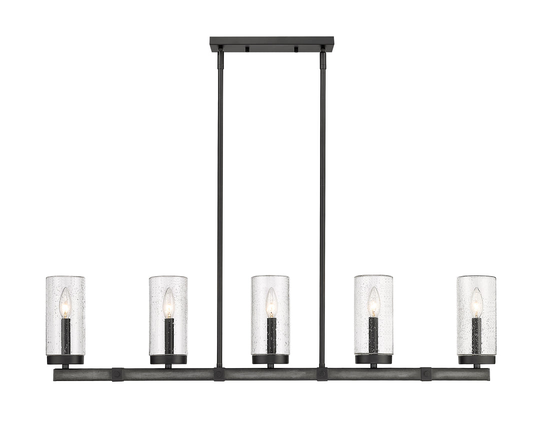 Marlow - 5 Light Outdoor Linear Chandelier