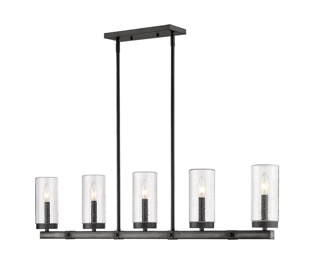 Marlow - 5 Light Outdoor Linear Chandelier