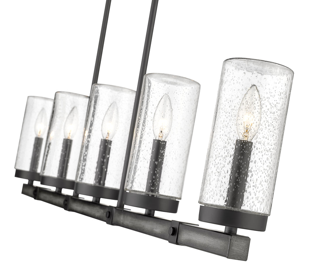 Marlow - 5 Light Outdoor Linear Chandelier
