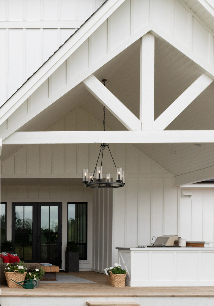 Marlow - 6 Light Outdoor Chandelier