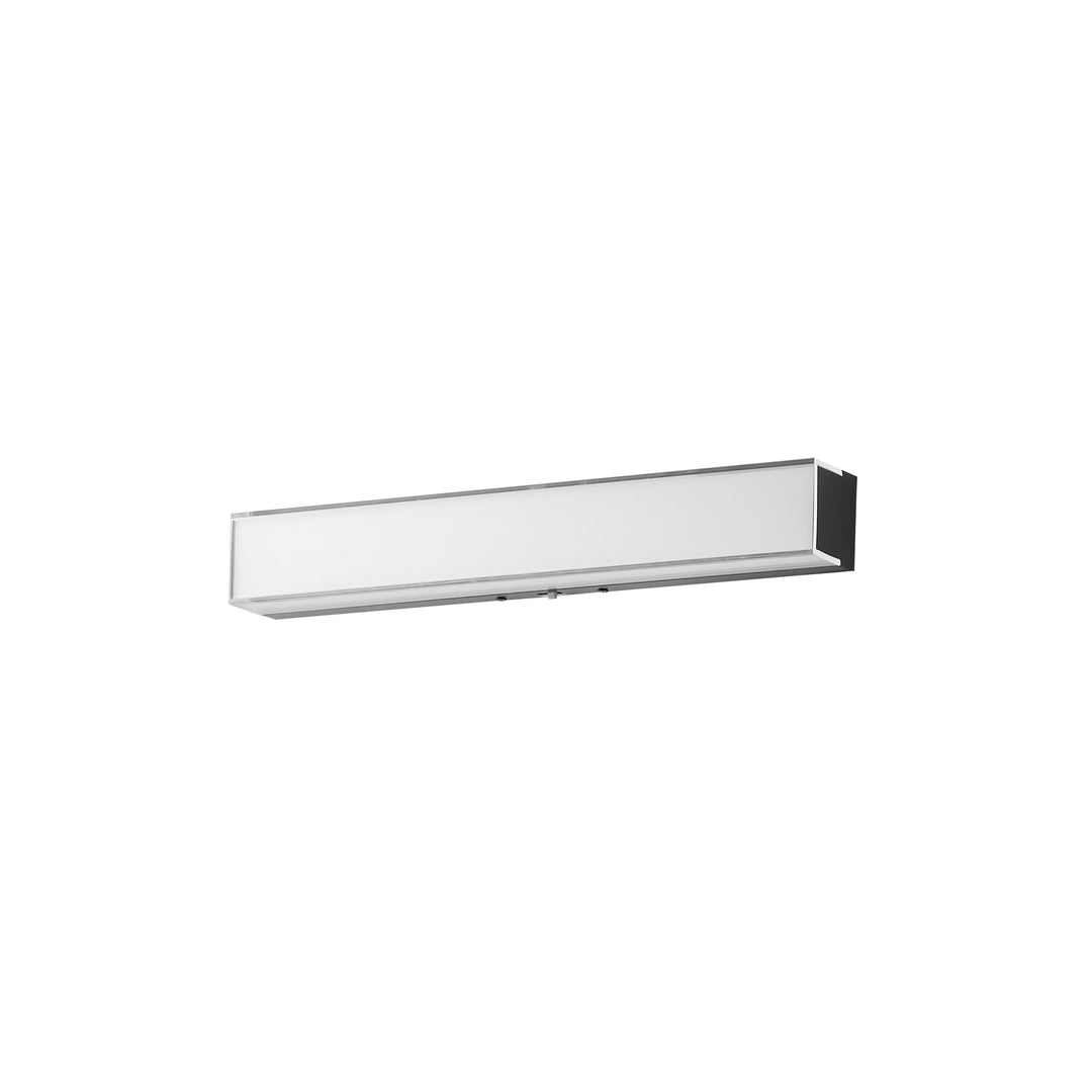 Edge 18" LED Sconce CCT Select Black