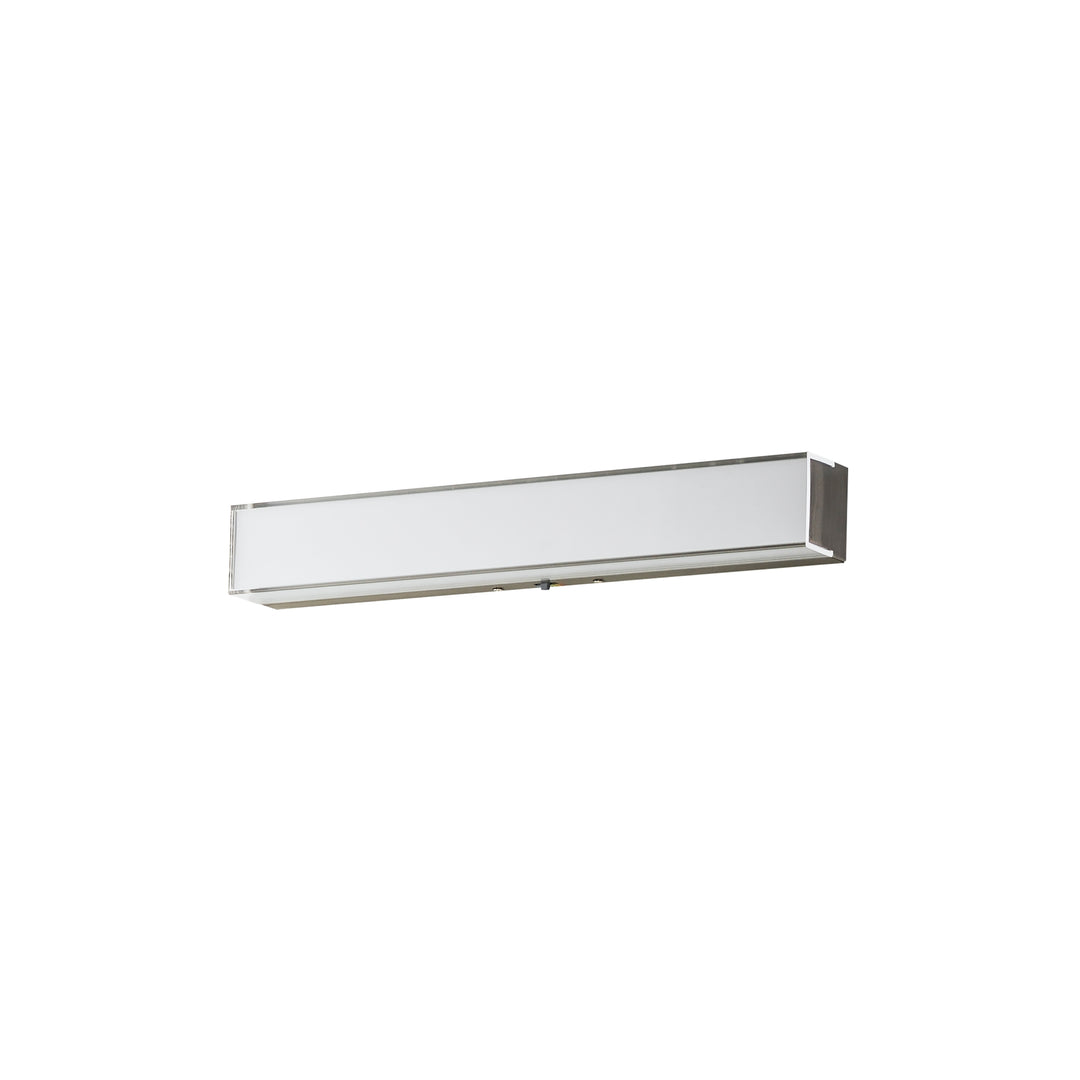 Edge 18" LED Sconce CCT Select Satin Nickel