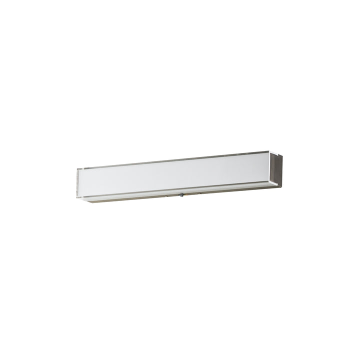 Edge 18" LED Sconce CCT Select Satin Nickel