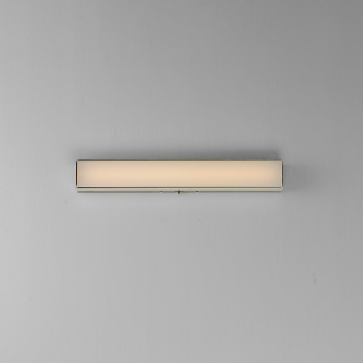 Edge 18" LED Sconce CCT Select Satin Nickel alternate view