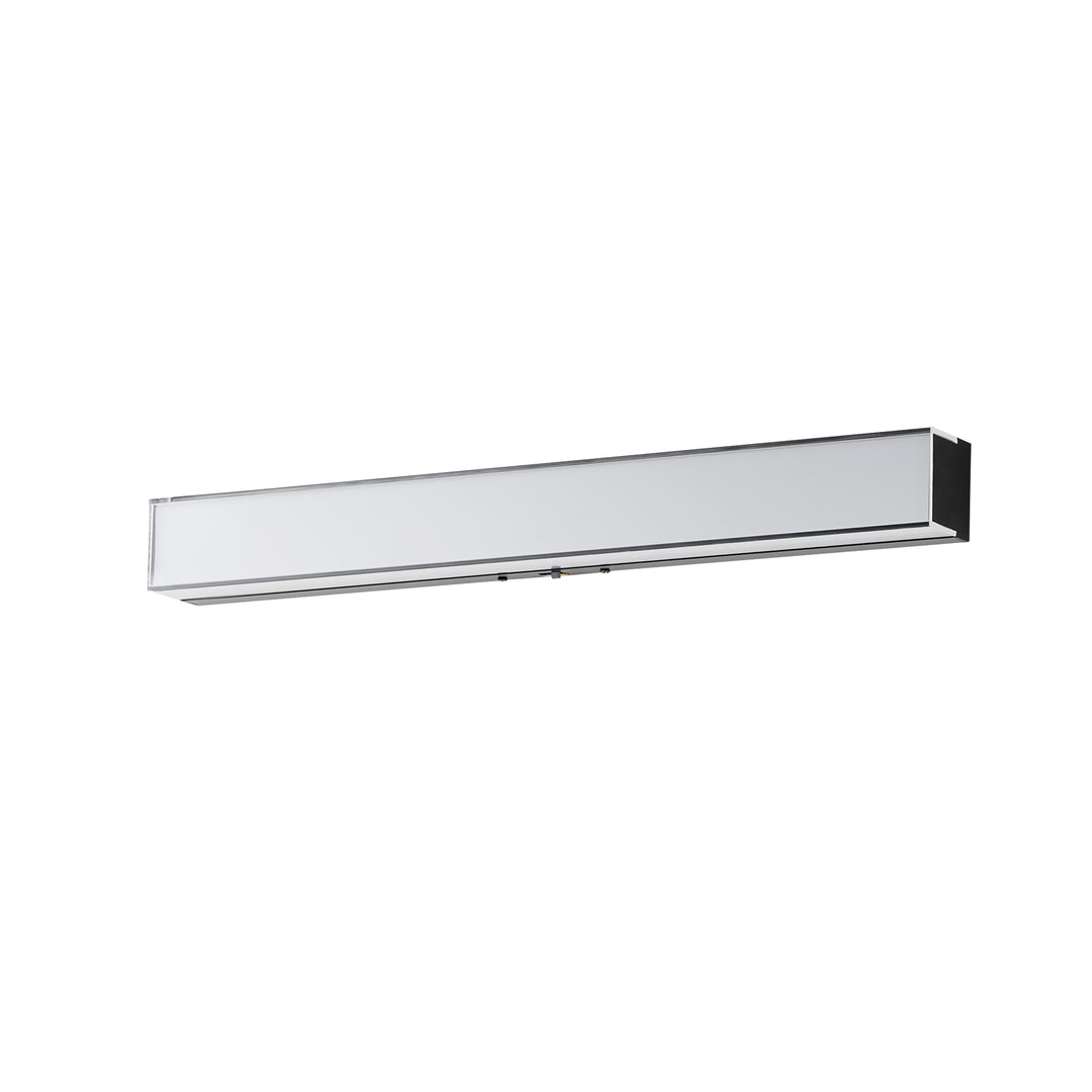 Edge LED Bath Vanity CCT Select Black