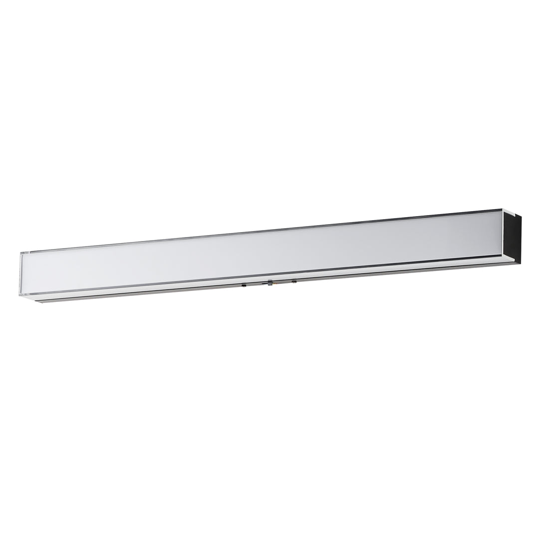 Edge LED Bath Vanity CCT Select Black