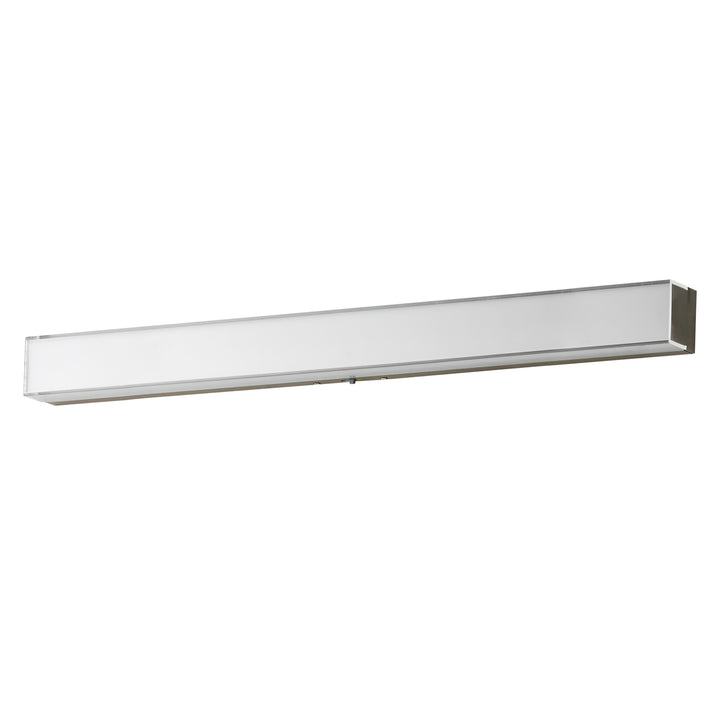 Edge LED Bath Vanity CCT Select Satin Nickel