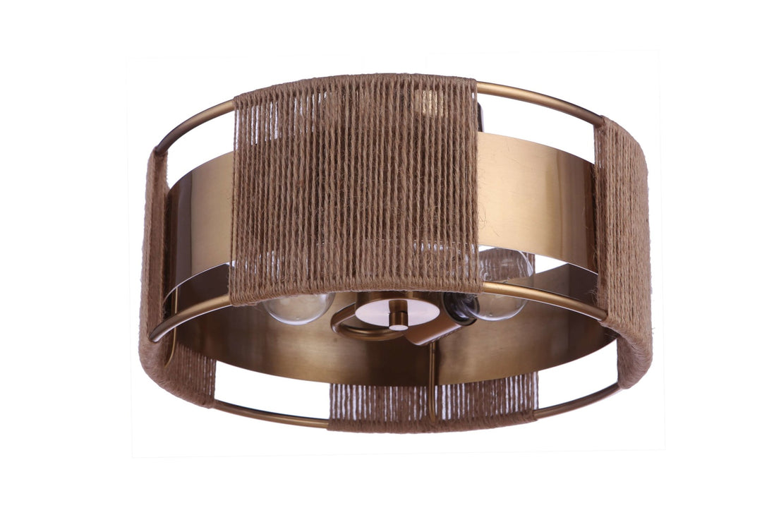 Kensey 2-Light Semi-Flush Mount by Craftmade - view 4