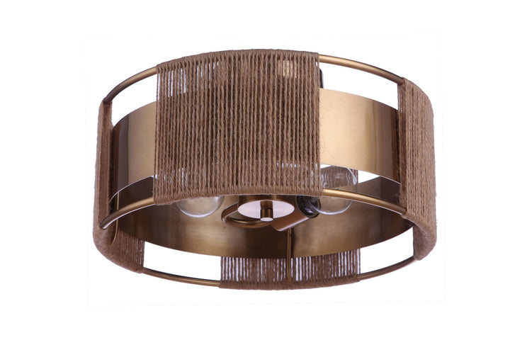 Kensey 2-Light Semi-Flush Mount by Craftmade - view 4