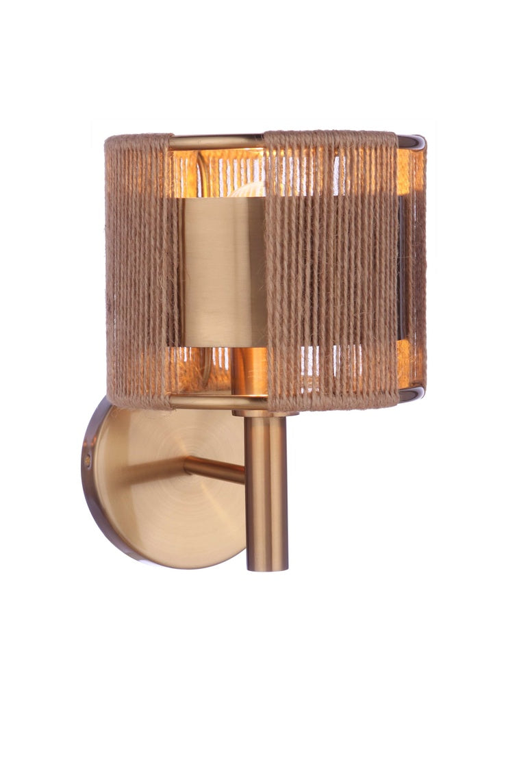 Kensey Wall Sconce in Satin Brass by Craftmade