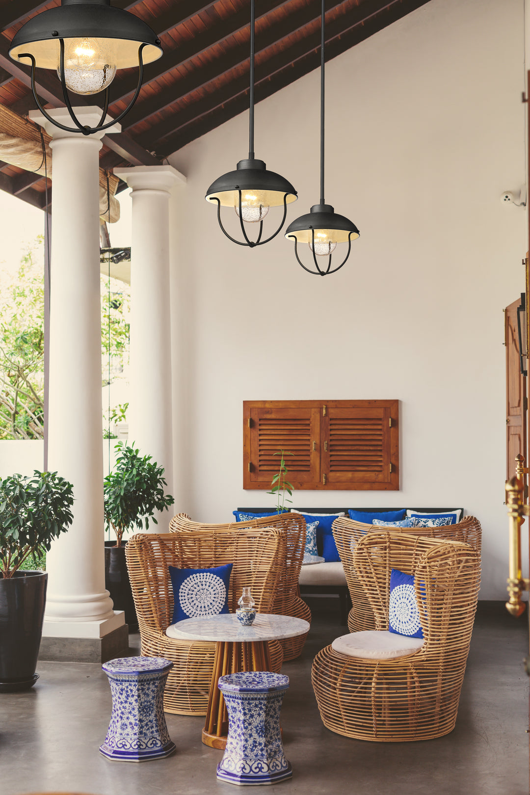 Ansel - 1 Light Outdoor Pendant