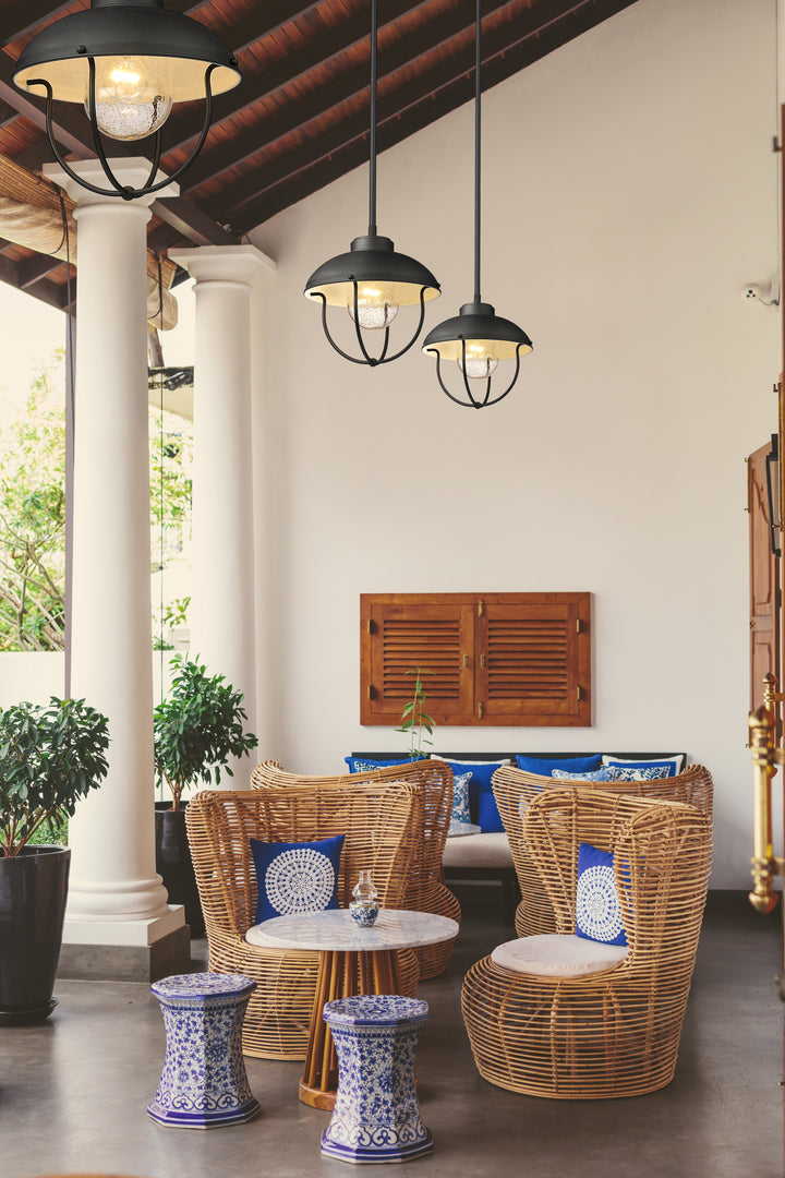 Ansel - 1 Light Outdoor Pendant