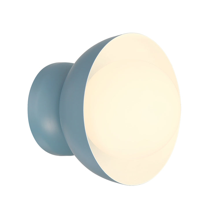 Ventura Dome Wall Sconce in Dusty Blue by Craftmade