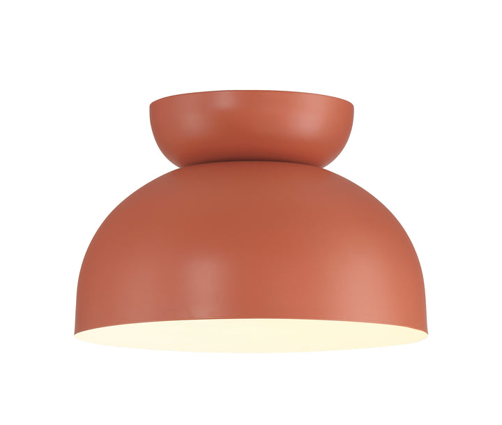 Ventura Dome Flush Mount in Baked Clay by Craftmade