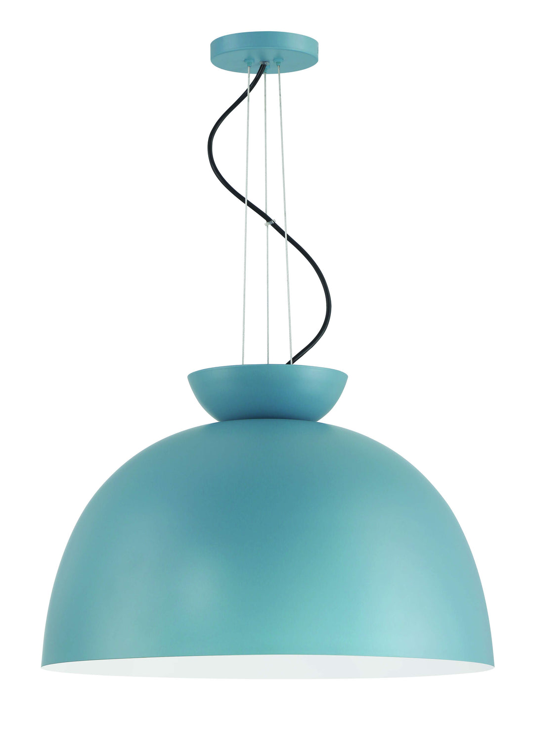 Ventura Dome Pendant in Dusty Blue by Craftmade