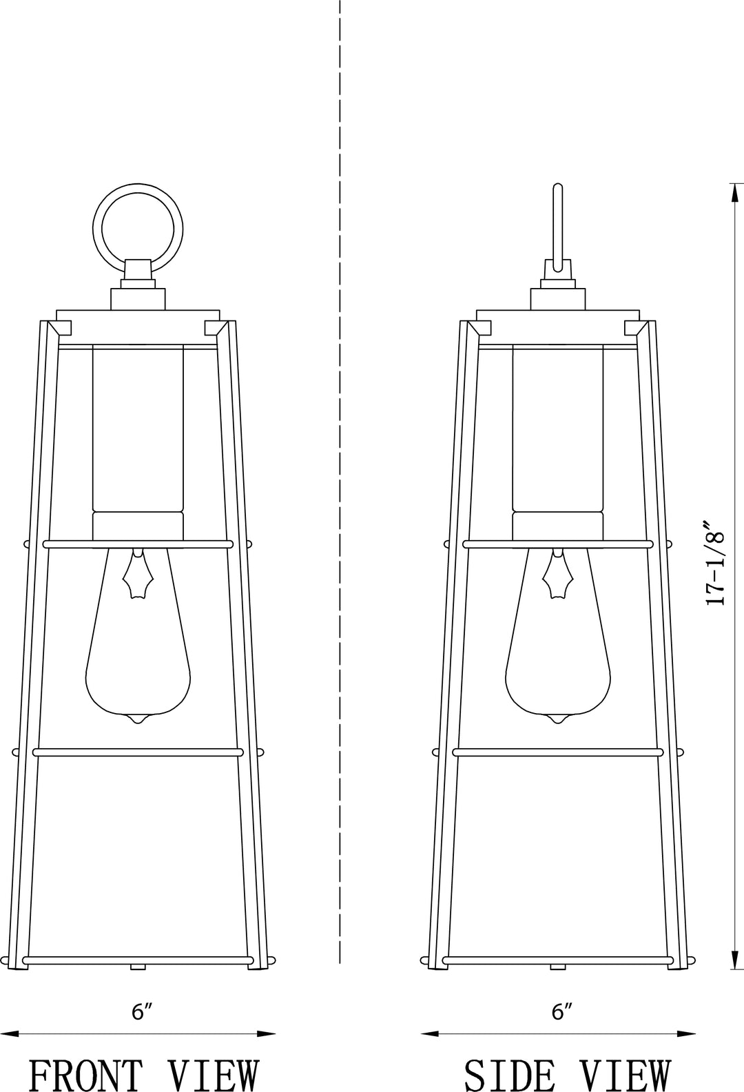 Helix - 1 Light Outdoor Pendant