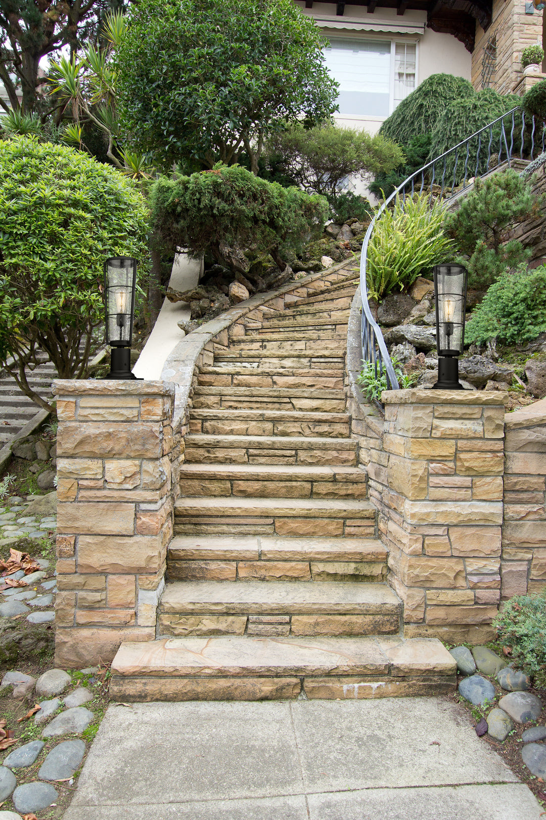 Helix - 1 Light Outdoor Pier Mount Light