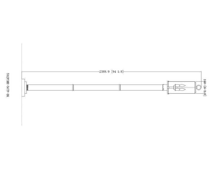 Sana - Outdoor Post Light (592PHMR-567P)