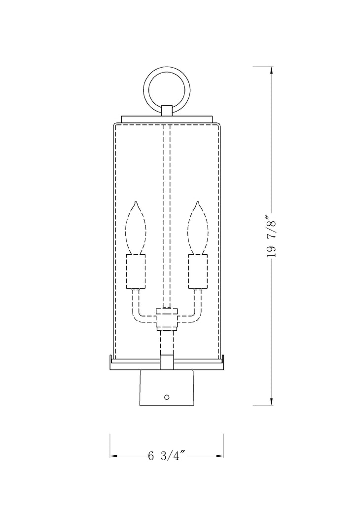 Sana - Outdoor Post Light