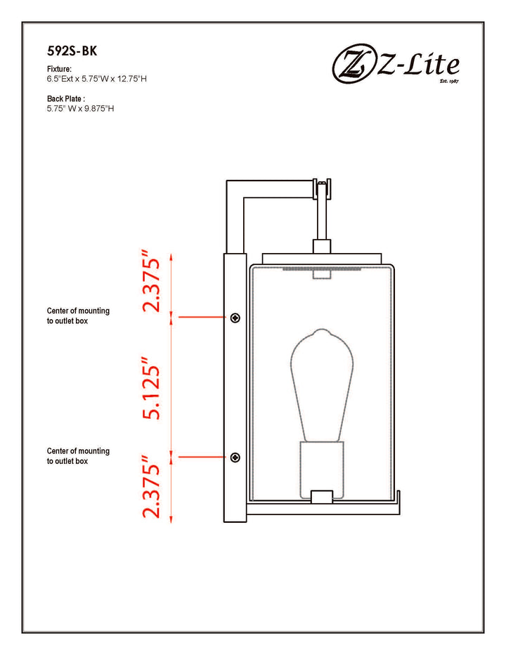 Sana - Outdoor Wall Light