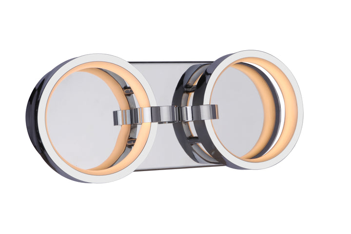Context Ring LED Vanity Light in Chrome by Craftmade