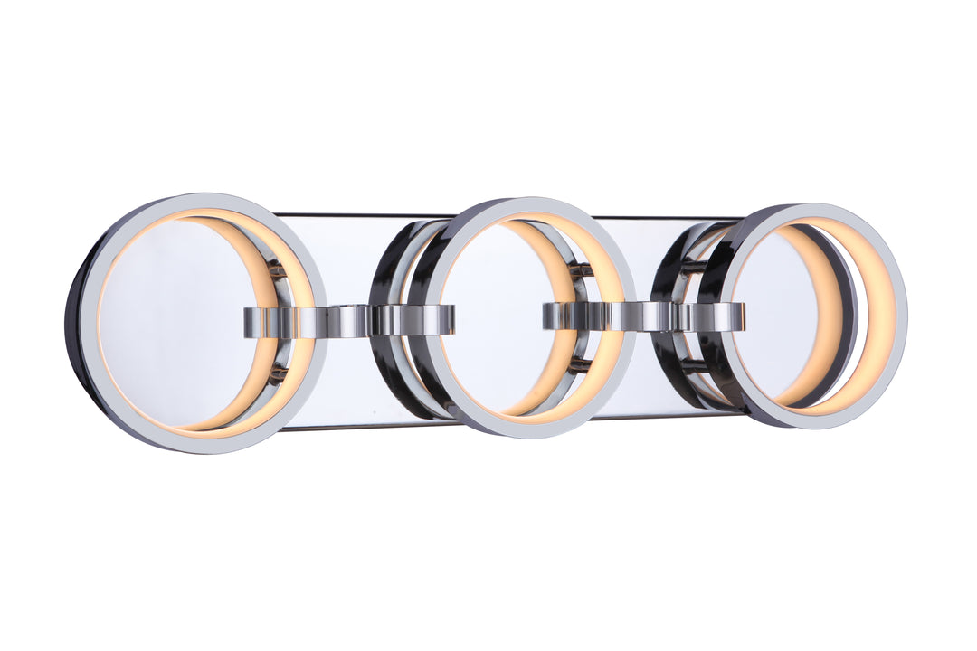 Context Ring LED Vanity Light in Chrome by Craftmade