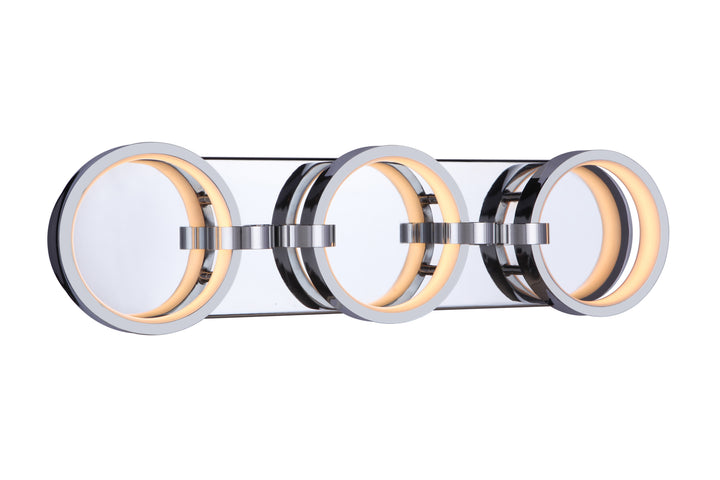 Context Ring LED Vanity Light in Chrome by Craftmade